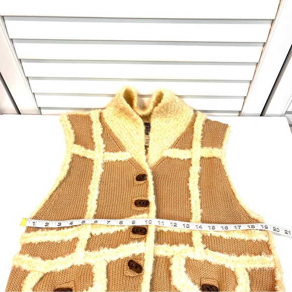 Vintage Handmade Susan Bristol Boho Mohair Vest - Picture 6 of 10